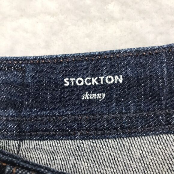 ADRIANO GOLDSCHMIED Stockton Jean Men 33x32 Skinny Fit Dark Wash - Picture 12 of 15